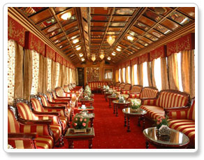 Palace on Wheel Train, India